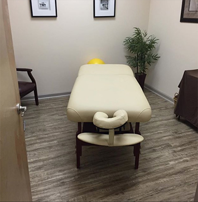Chiropractic Leland NC Coastal Integrative Health Treatment Room